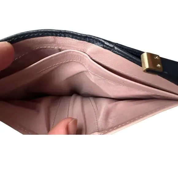 Radley Women's Shadow Medium Bifold Wallet Ink Blue
